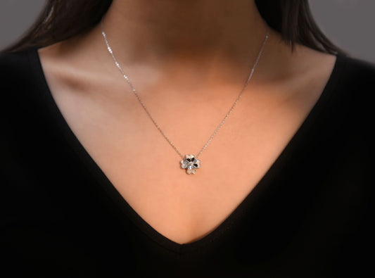 Petal Perfection Silver Pendant Silvish