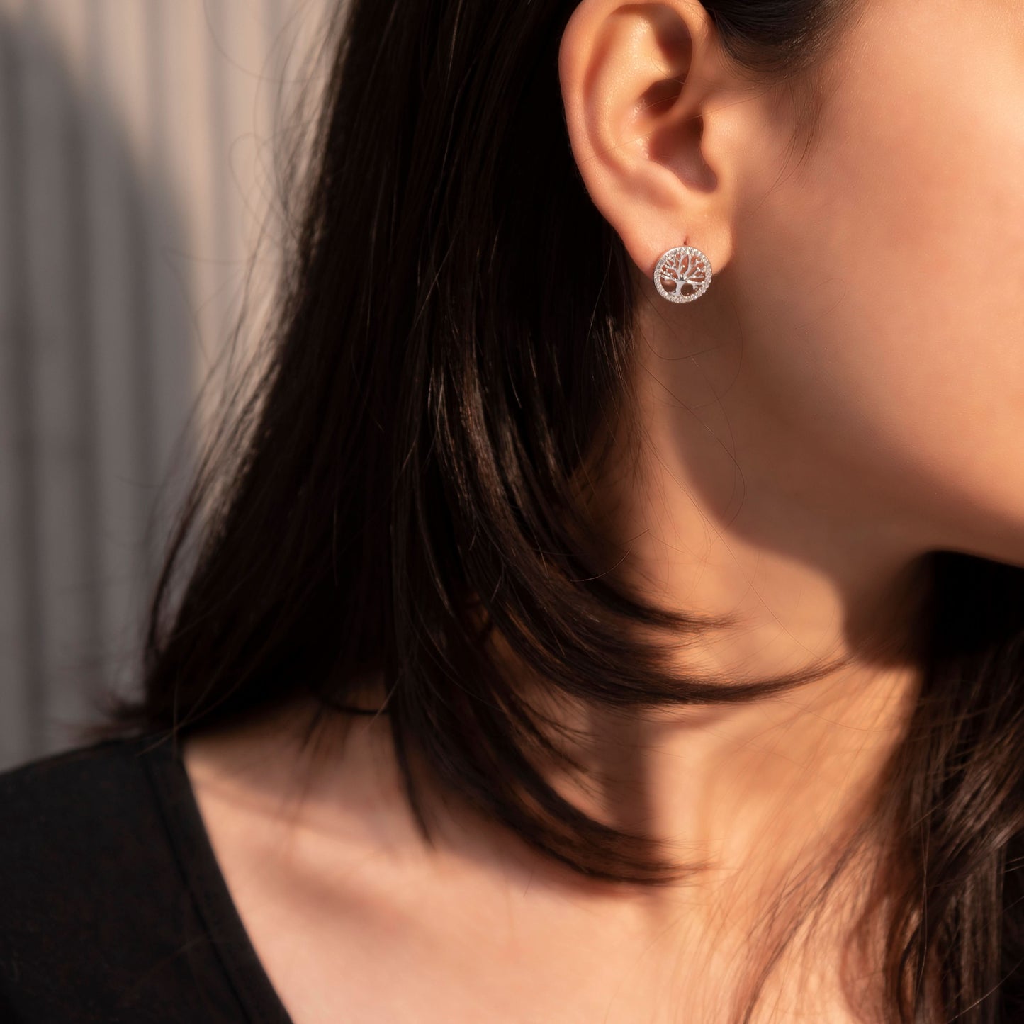 Silver Evergreen Elegance Earrings