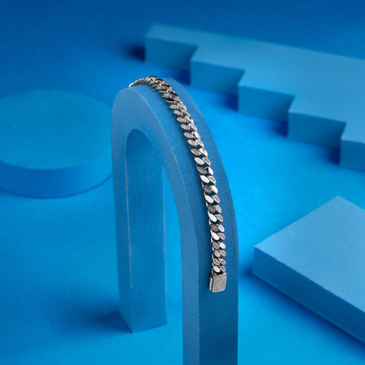 Silver Endurance Men Bracelet