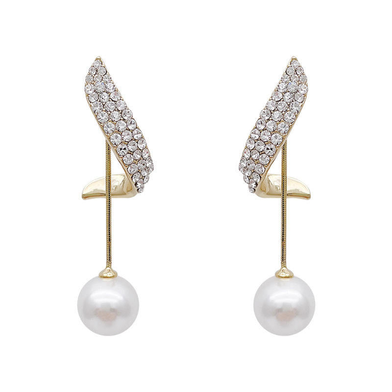 Exquisite Crystal Long Tassel Drop Earrings Yiwu Zhuchai E-Commerce Firm