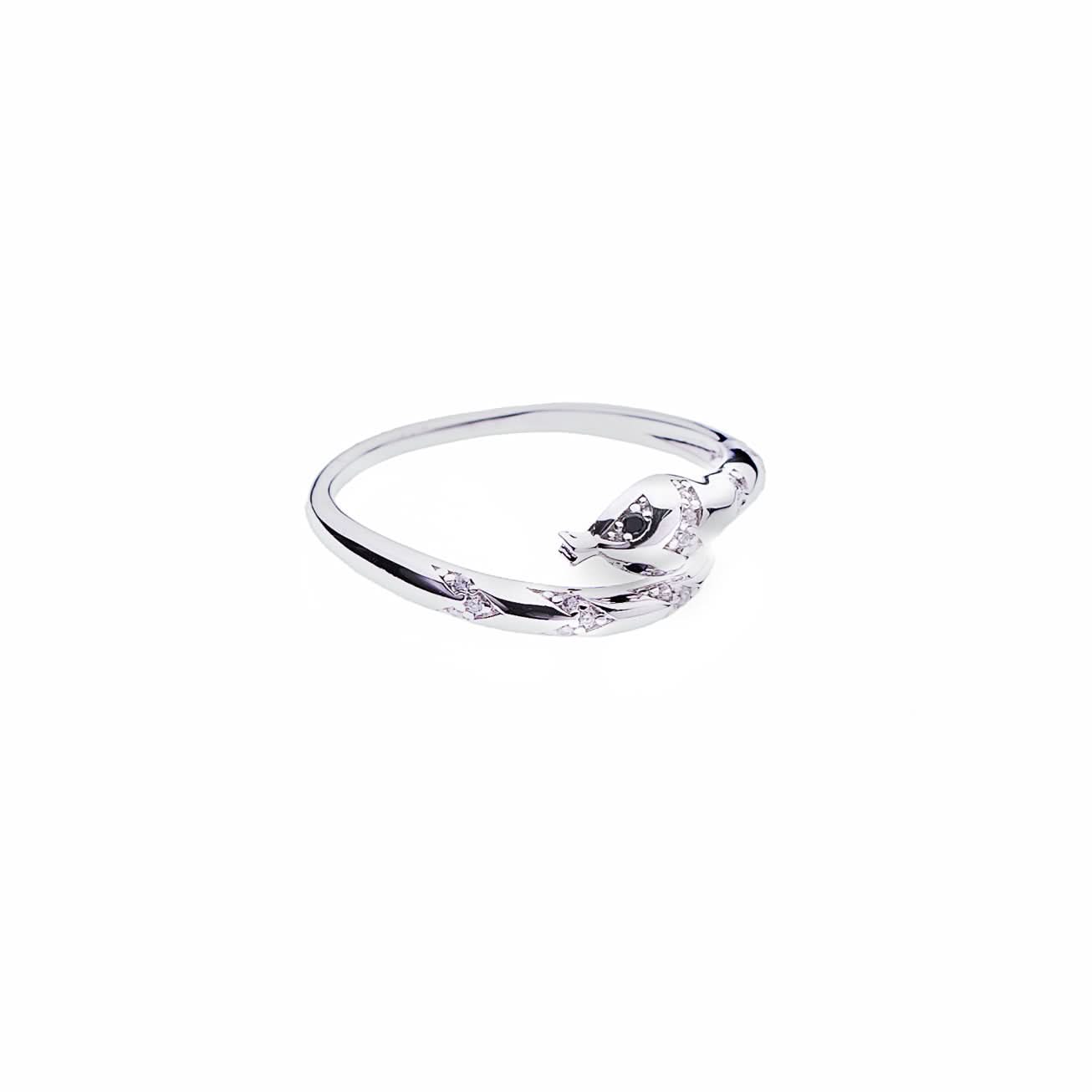 Silver The Viper Ring