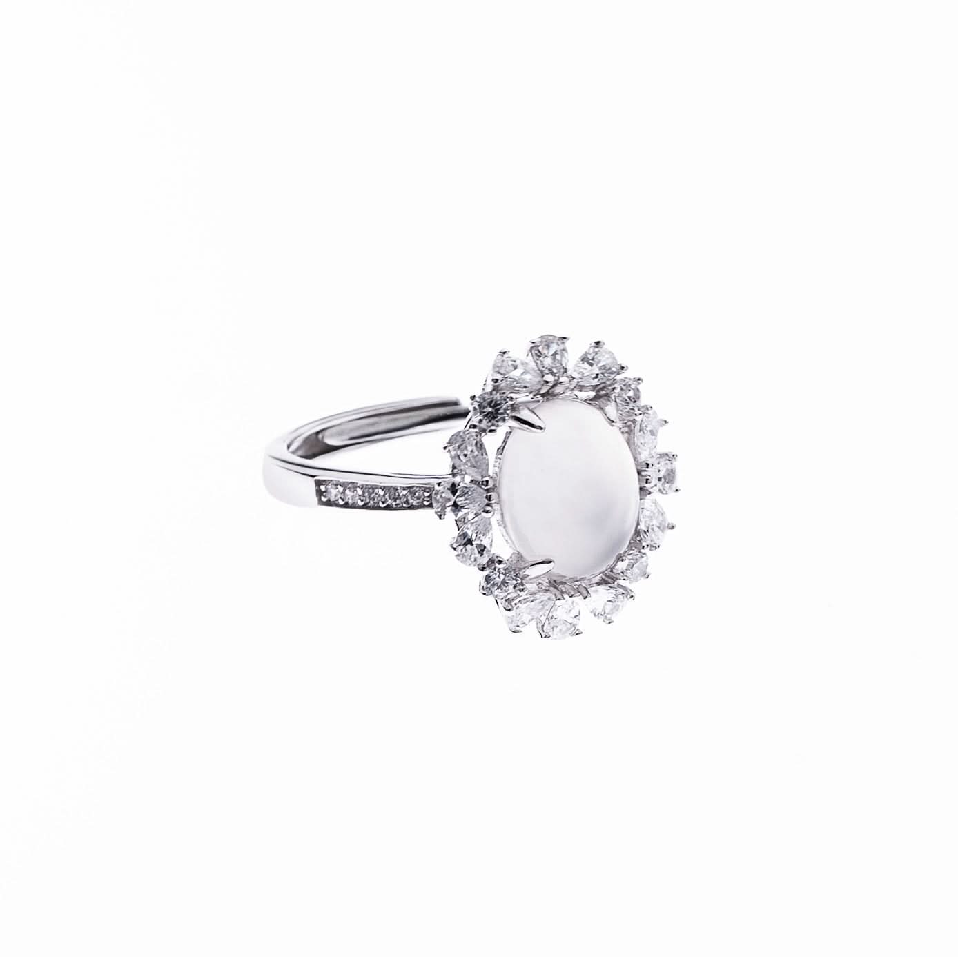 Silver Artemis Glow Ring