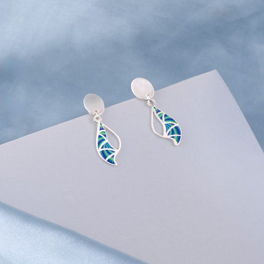 Silver Oceanic Bliss Earrings Silvish