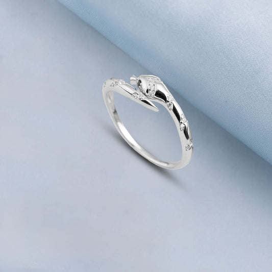Silver The Viper Ring Silvish