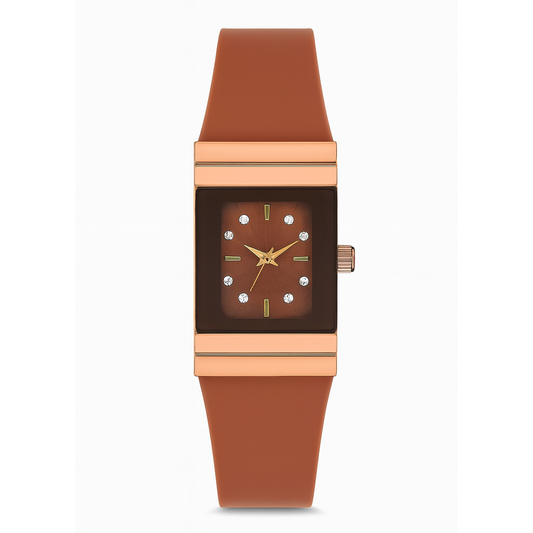 Veloura Bronze Women watch Silvish