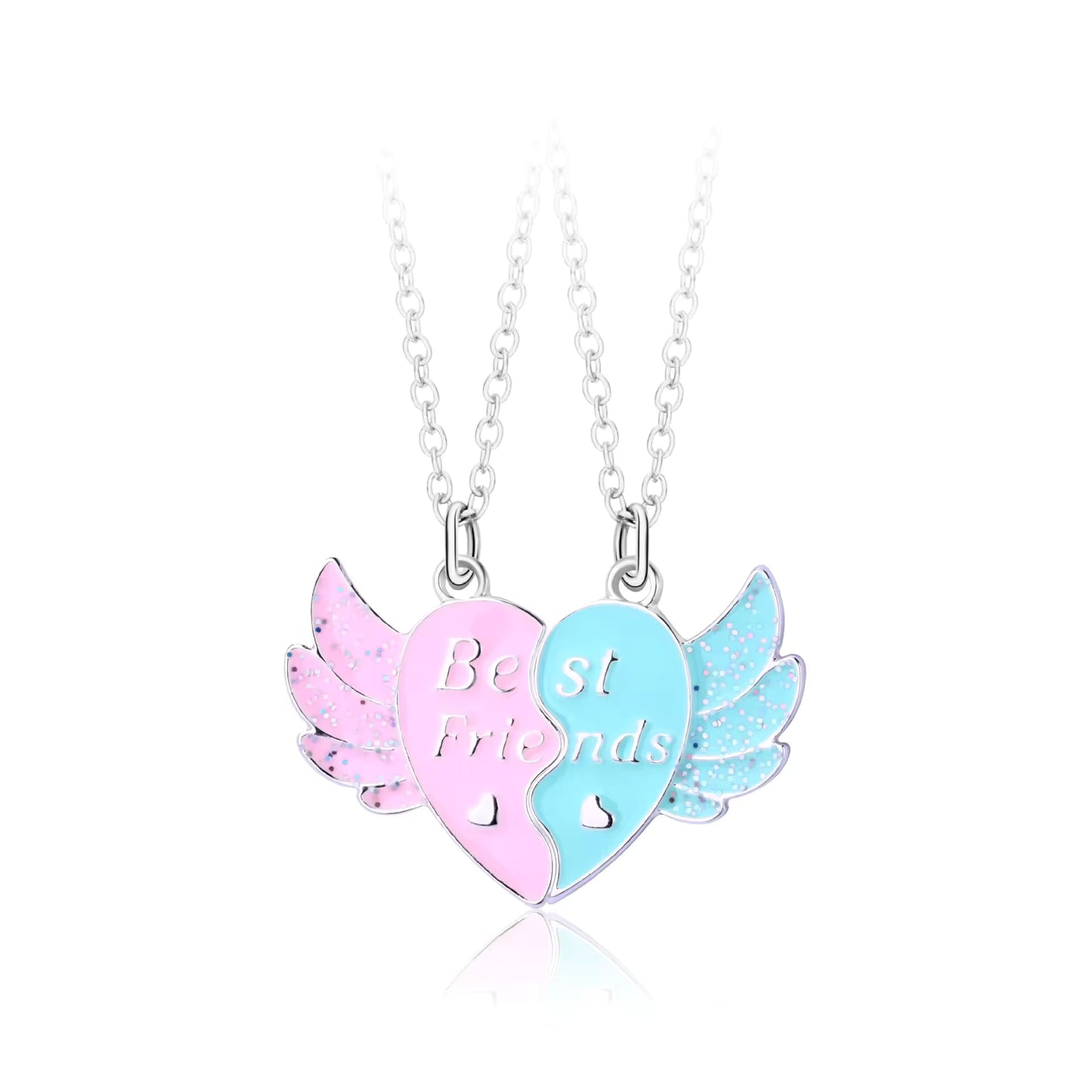 Avocado Heart Friendship Necklace Set of 2 Yiwu Lucia Jewelry Co., Ltd.