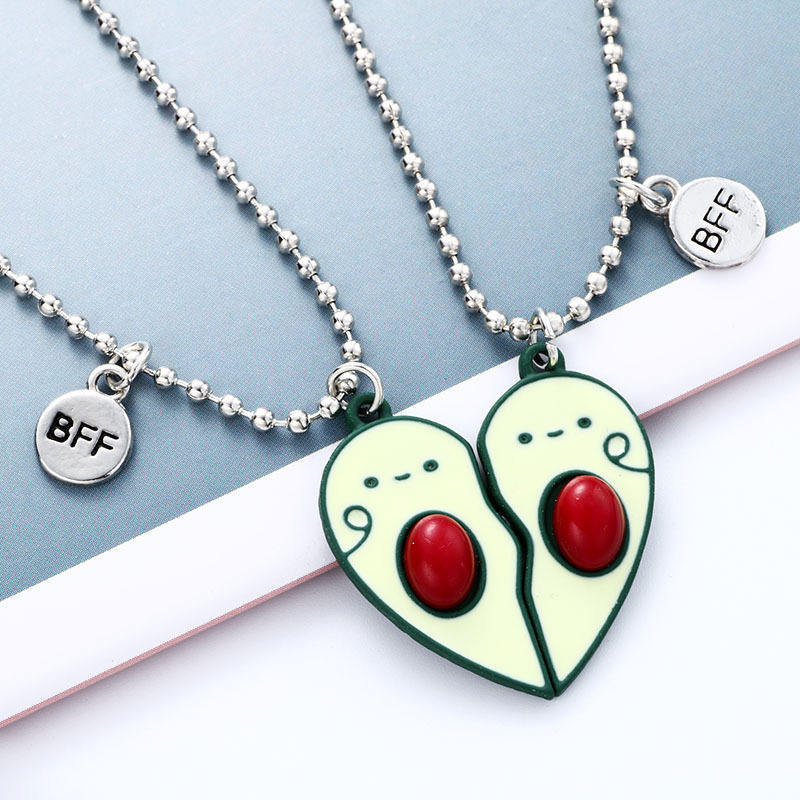 ODM BFF Broken Heart Friendship Necklace