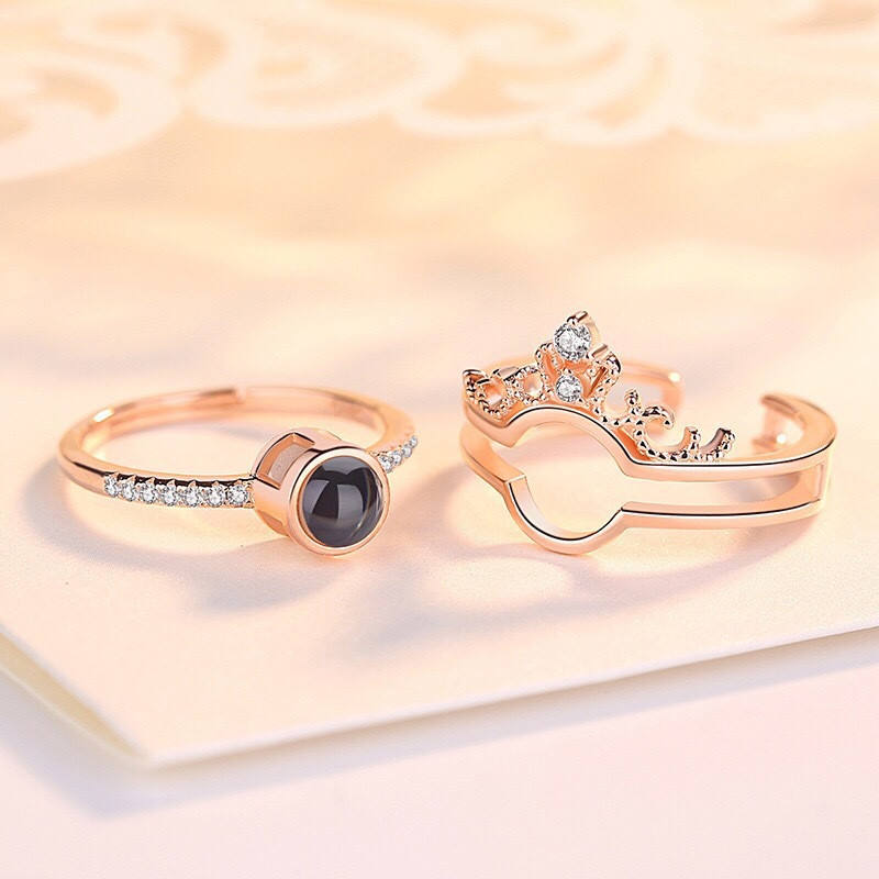 100 Languages I LOVE YOU projection ring Yiwu Lucia Jewelry Co. Ltd.