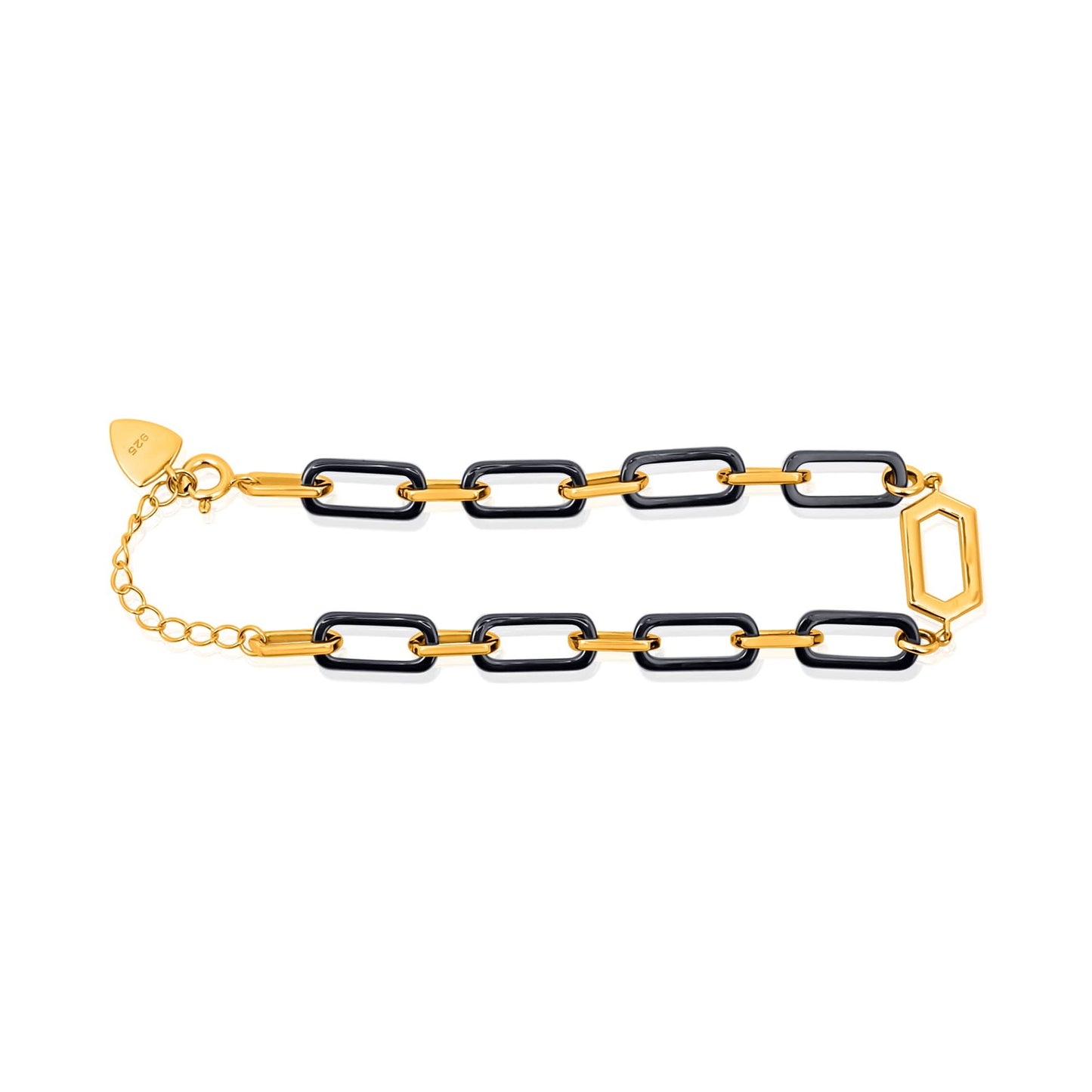 Gold Plated Prime Loop Men Bracelet