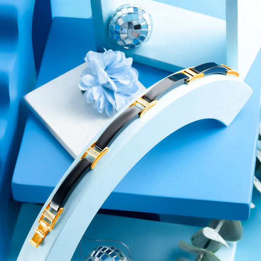 Gold Plated Maverick Men Bracelet