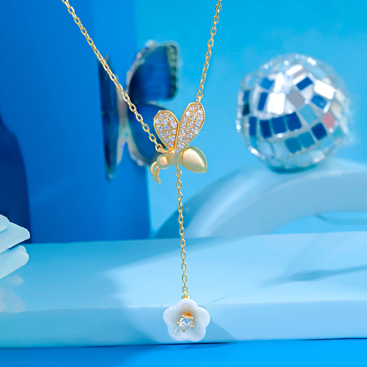 'Golden Honeybee' Pendant