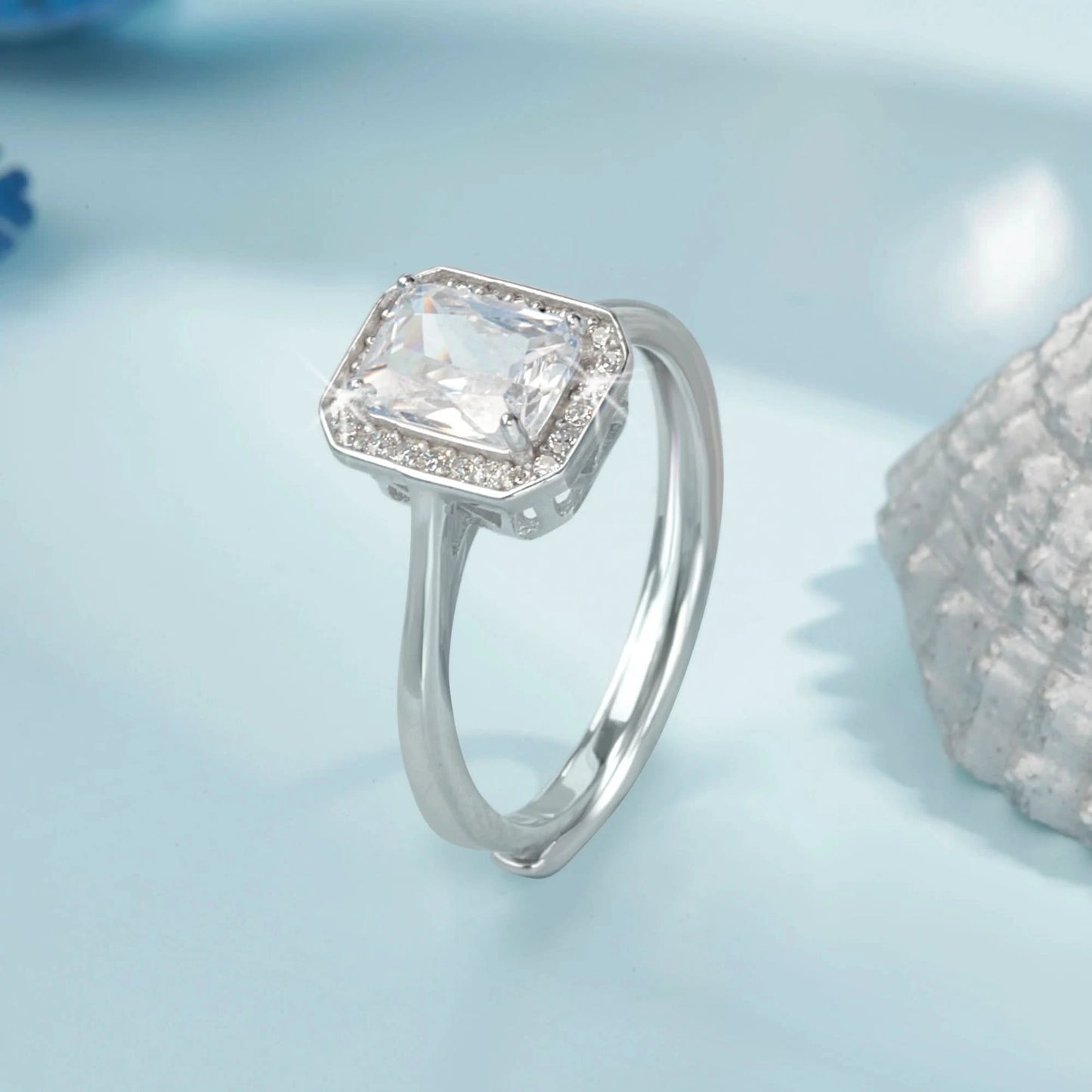 Silver Timeless Radiance Ring