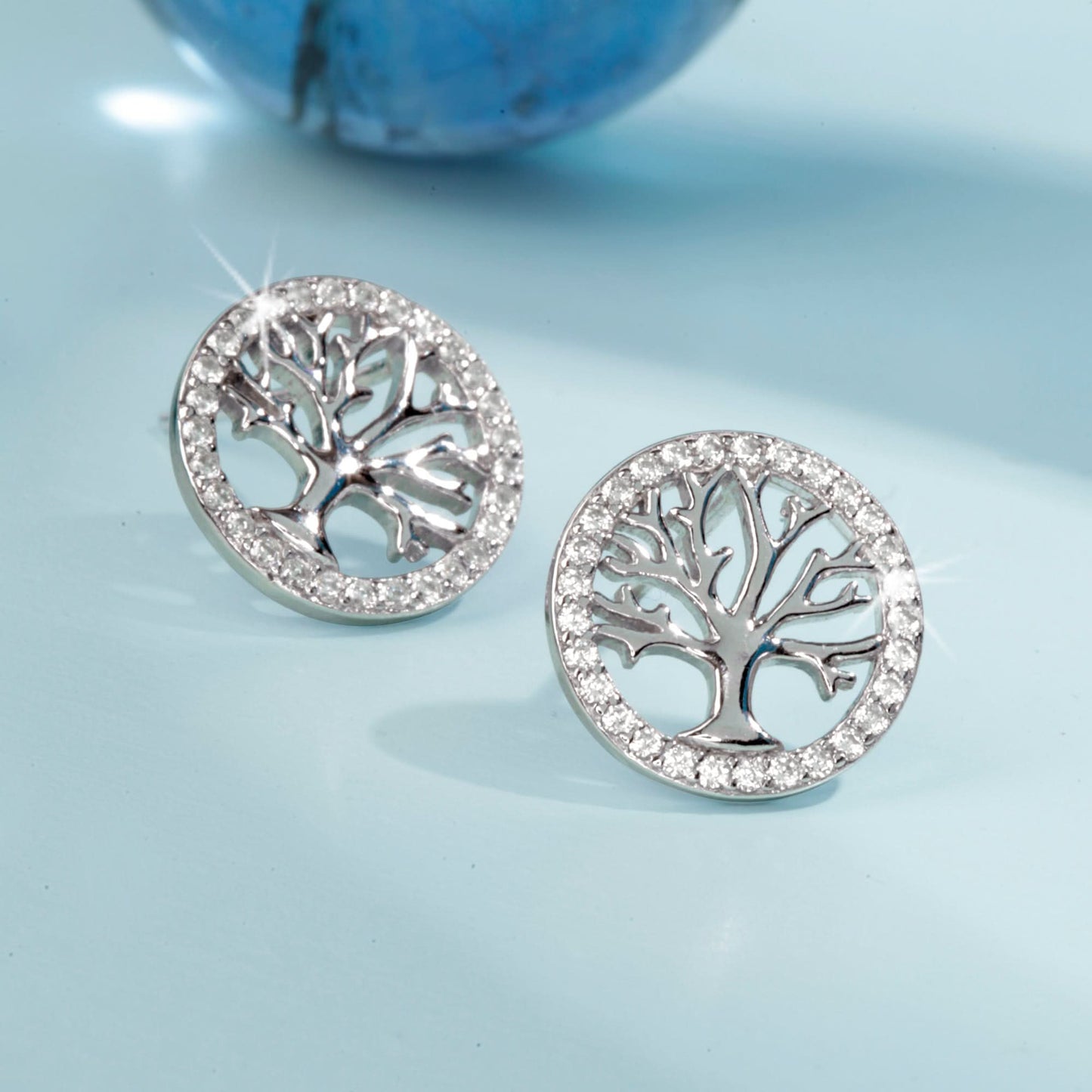 Silver Evergreen Elegance Earrings
