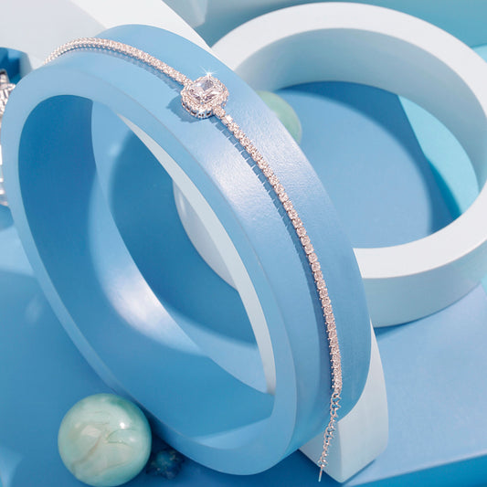 Silver Ivory Gleam Bracelet