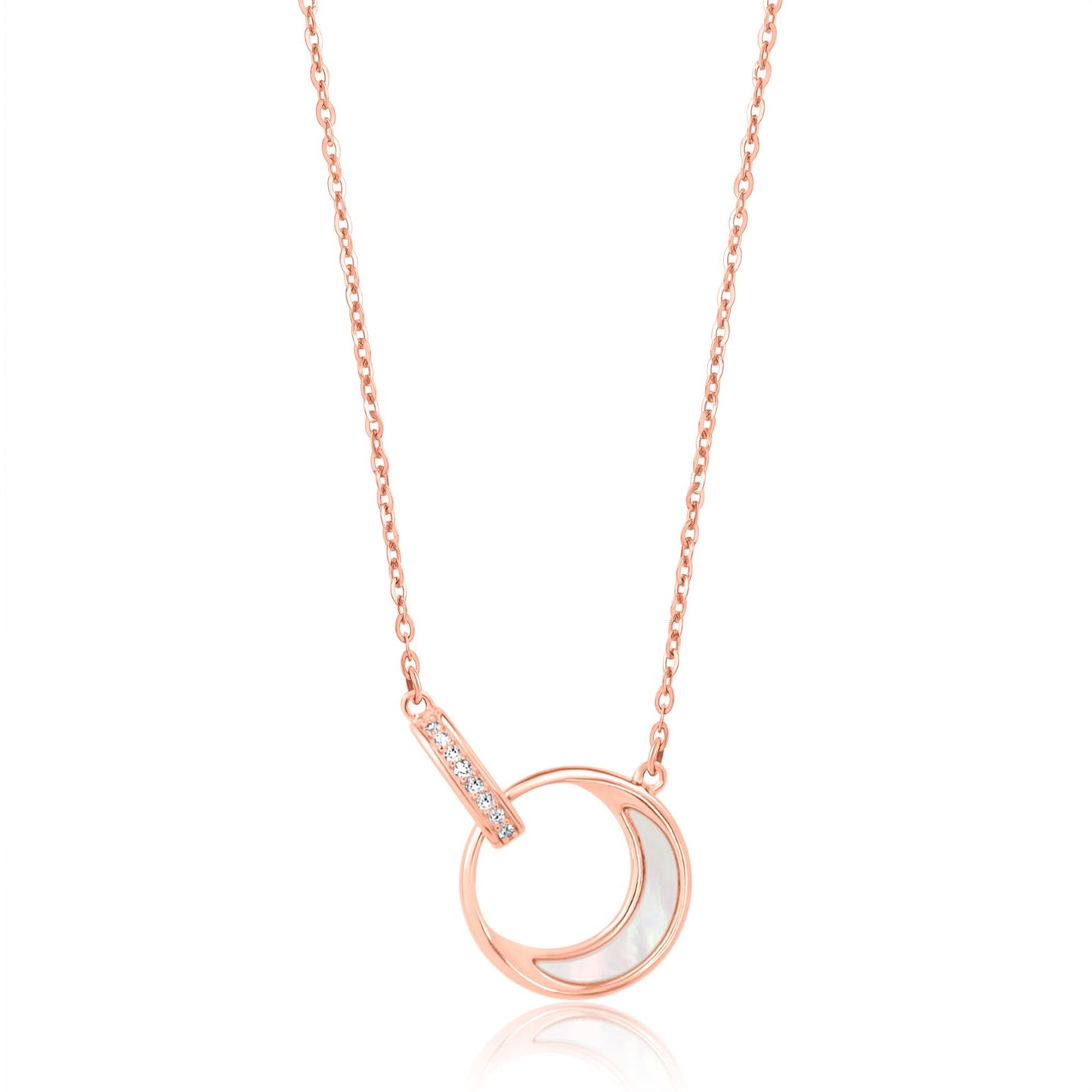 Rose Gold Eternal Entwine Pendant