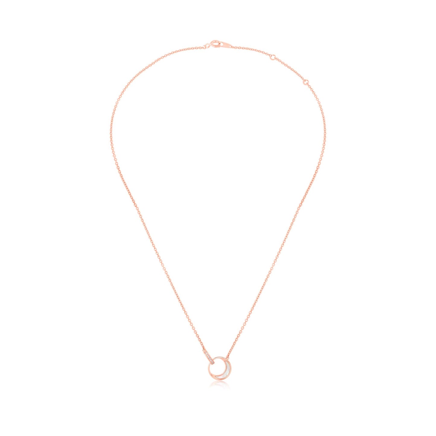 Rose Gold Eternal Entwine Pendant