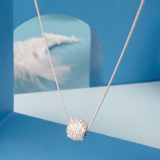 Silver Orb of Grace Pendant Silvish