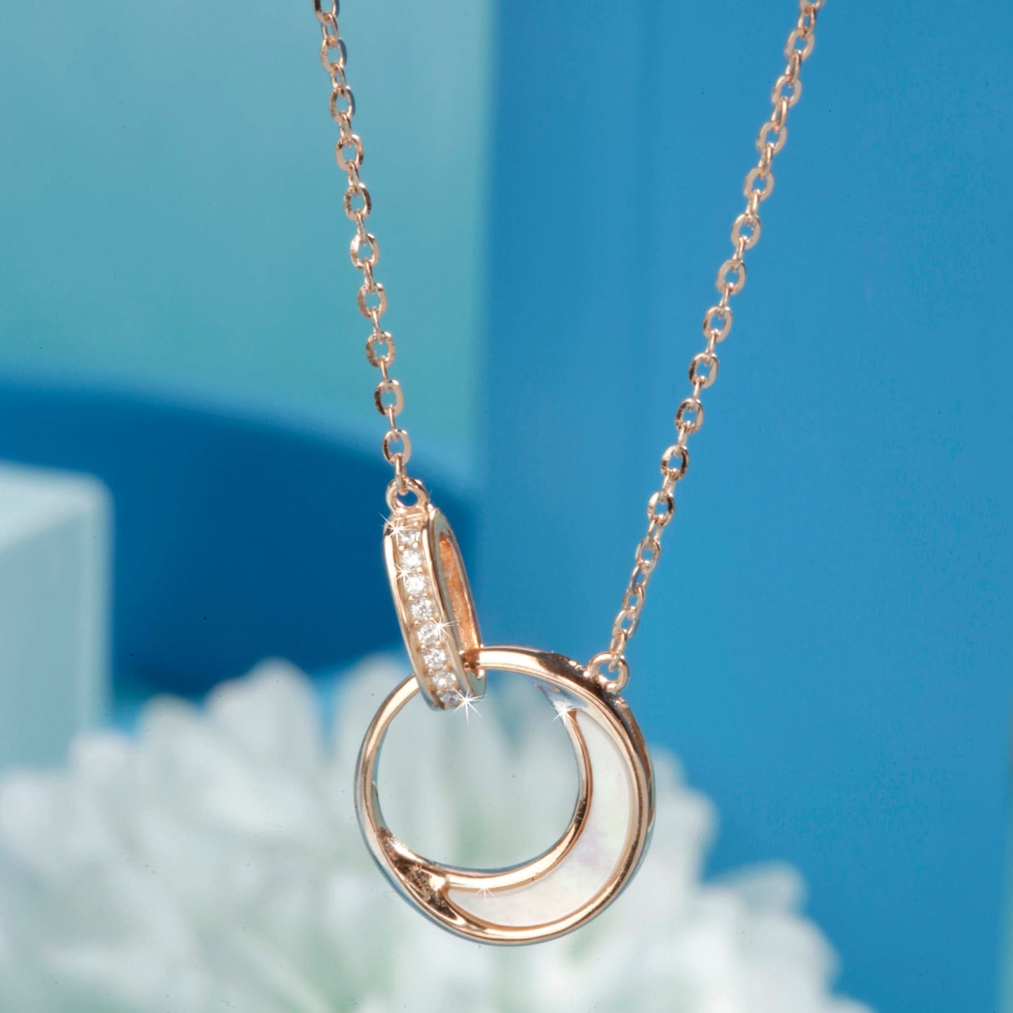 Rose Gold Eternal Entwine Pendant
