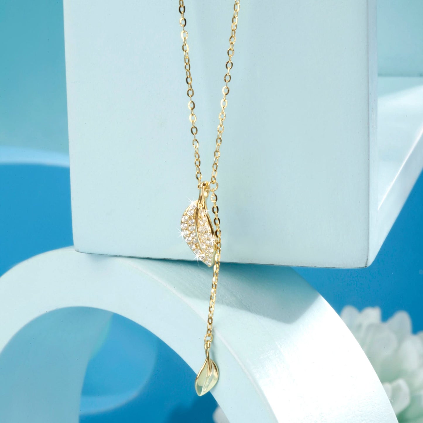 Gold Plated Nature's Embrace Pendant