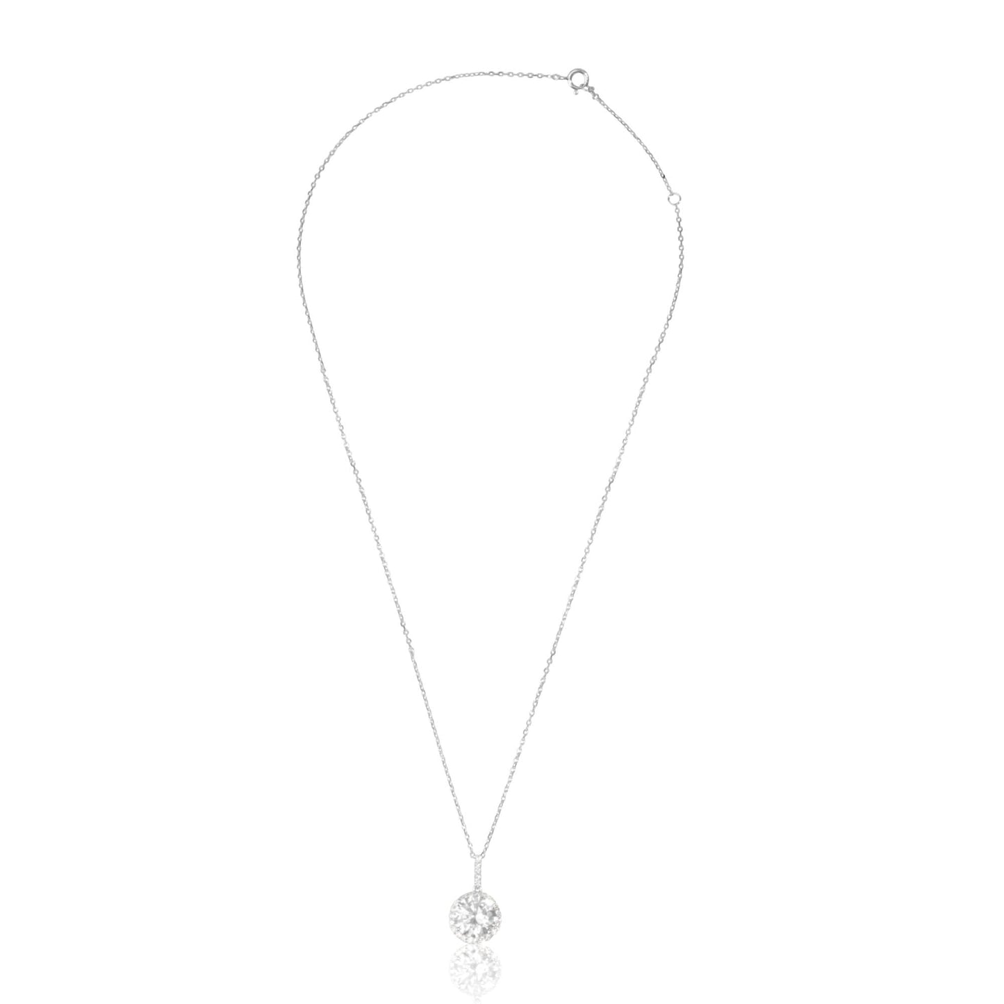 Silver Eternal Spark Pendant