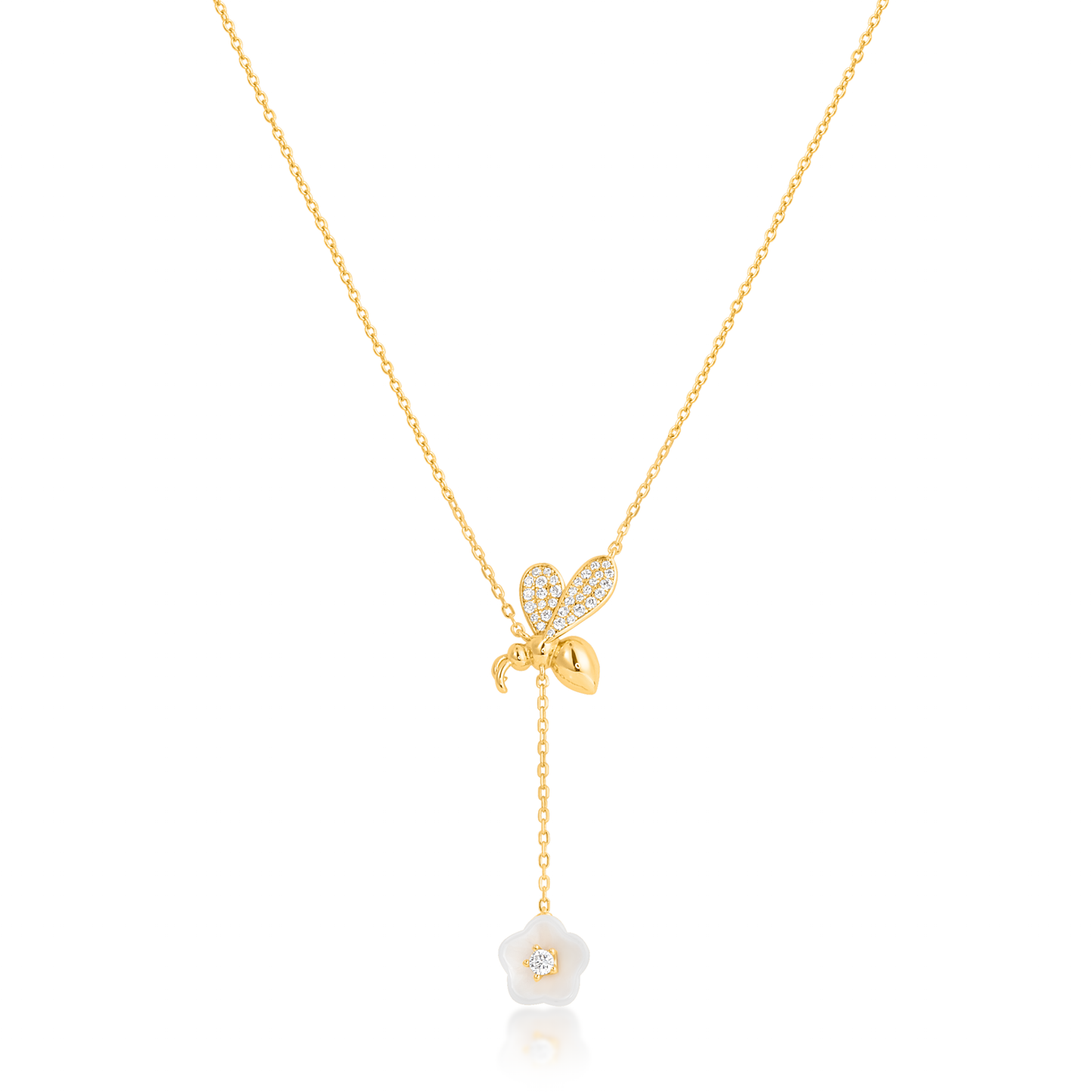 'Golden Honeybee' Pendant