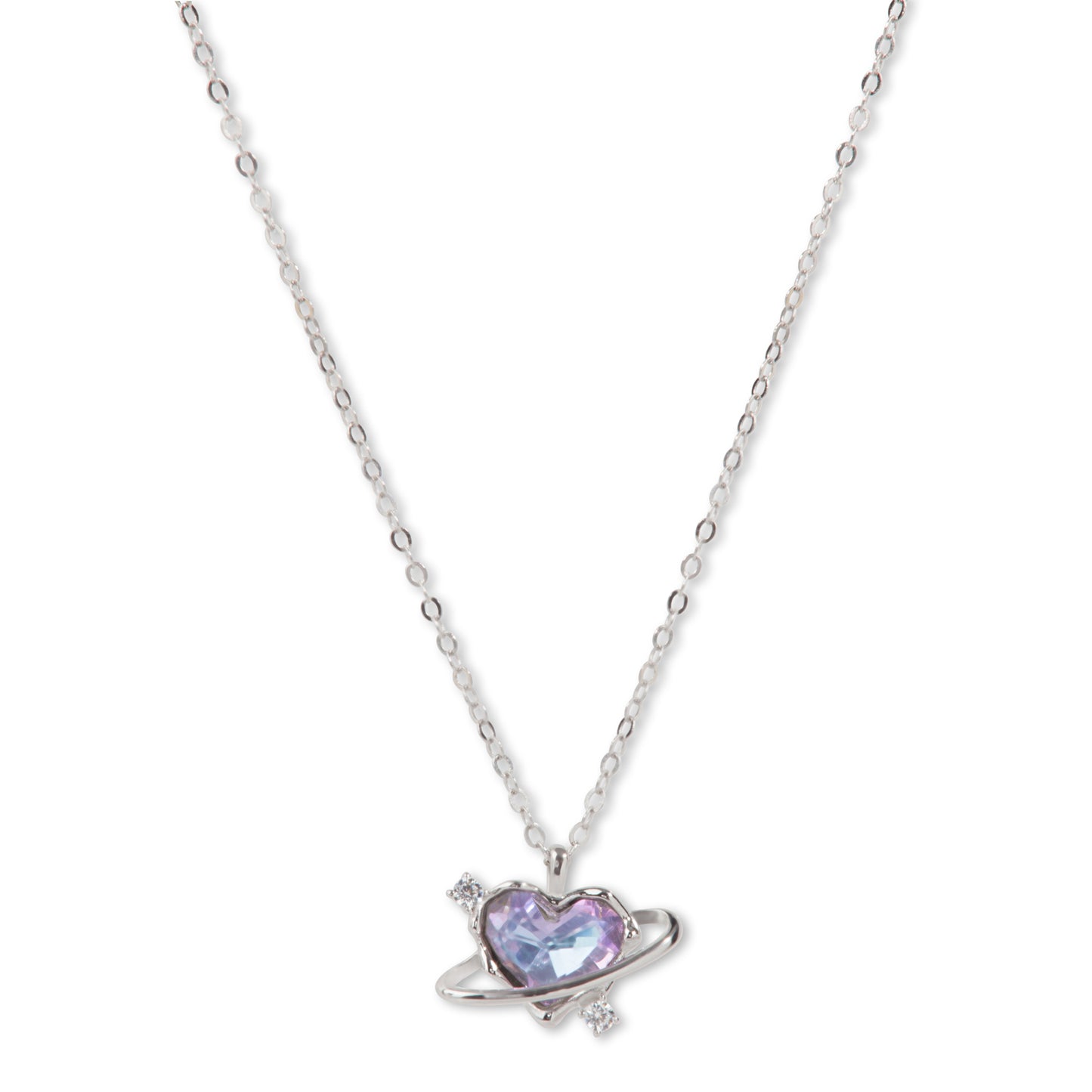 'Cosmic Love' Silver Pendant
