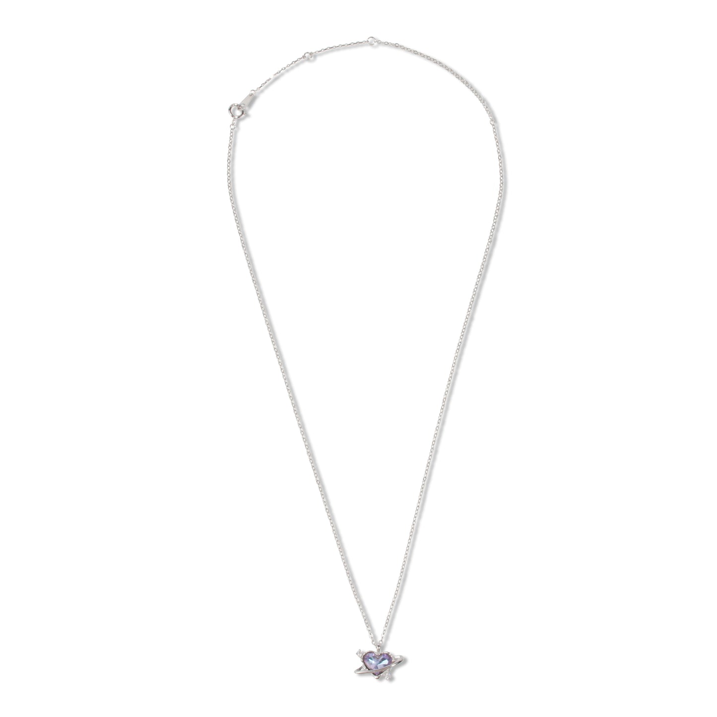'Cosmic Love' Silver Pendant
