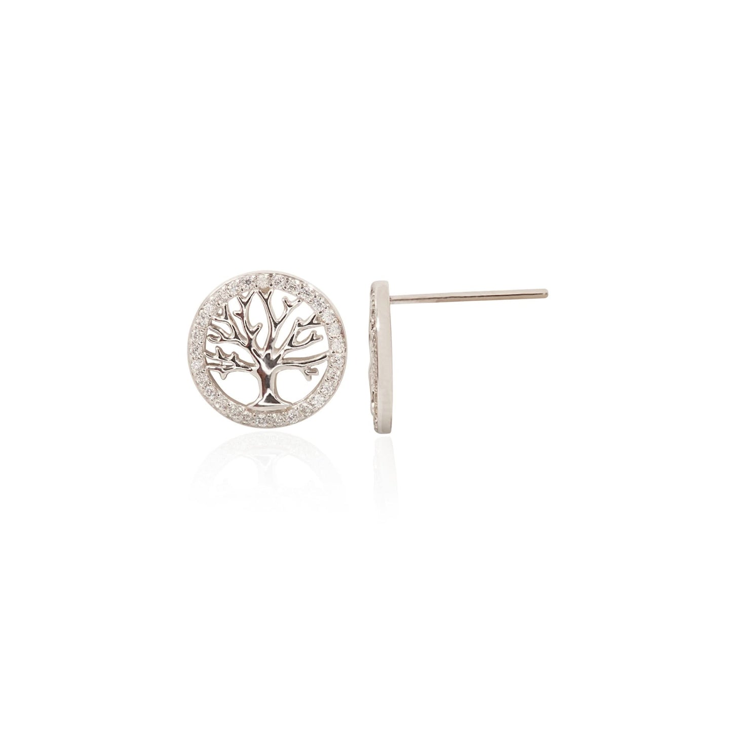 Silver Evergreen Elegance Earrings