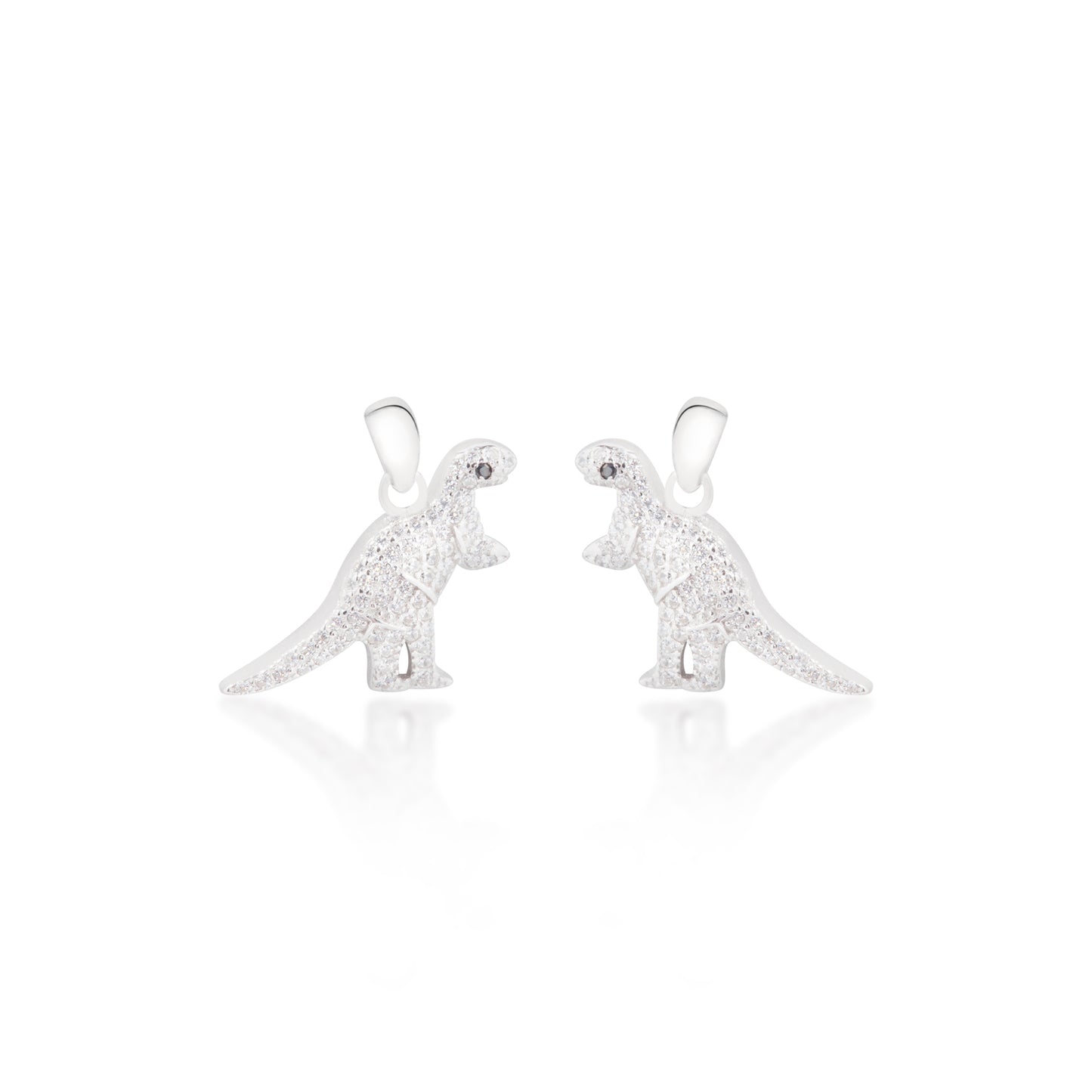 'Dinosaur Silver' Pendent Set