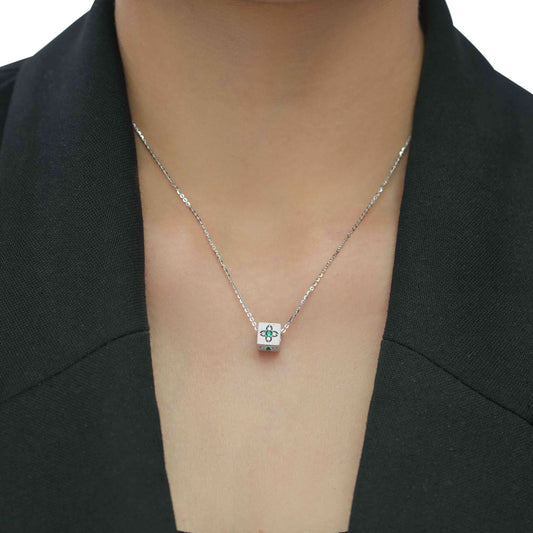 Eden Box Silver Pendant