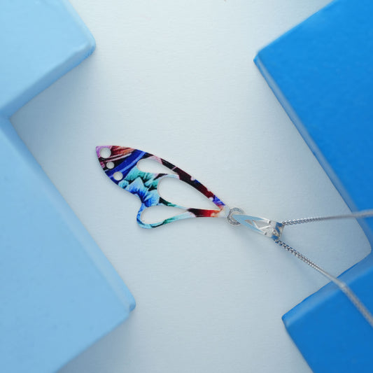 Silver Vivid Soar Pendant