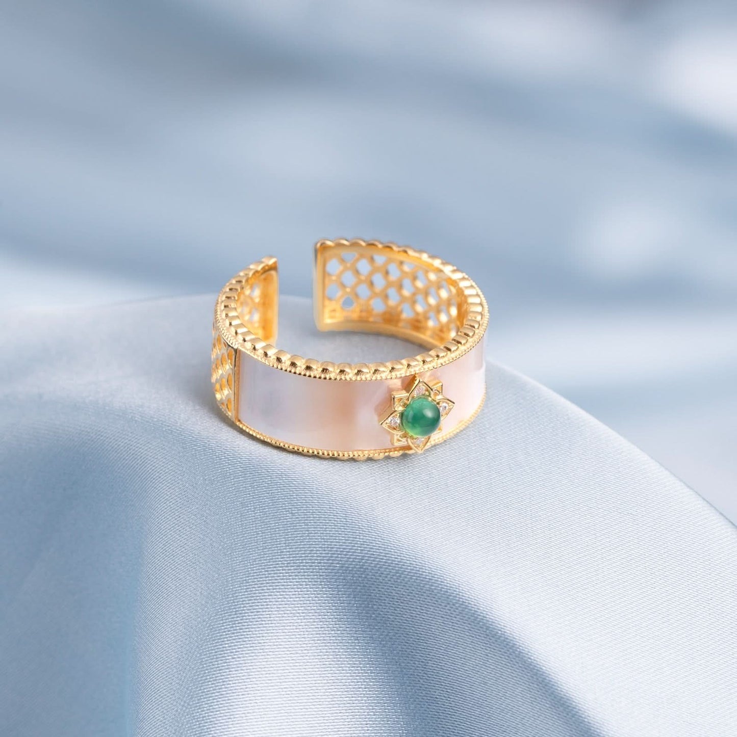 Gold Plated Royal Noor Ring