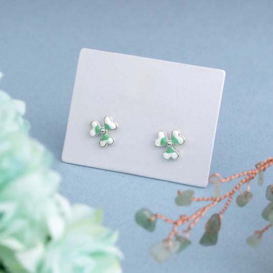 Garden Whisper Kids Earrings (4-12 yrs) Silvish