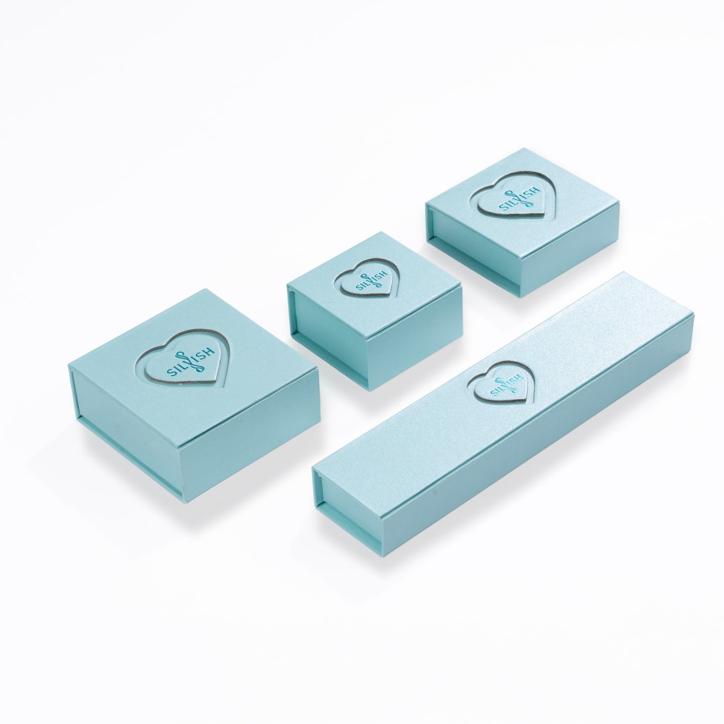 Silver Blue Muse Butterfly Ring