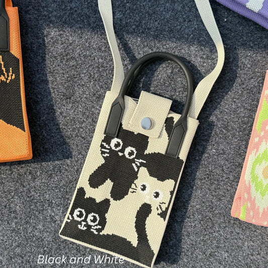 Soft Girl Phone Sling Silvish