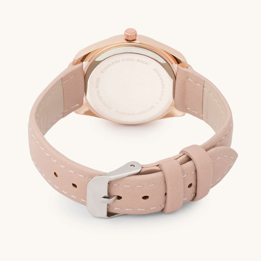 Rosette Glow Women Watch Silvish
