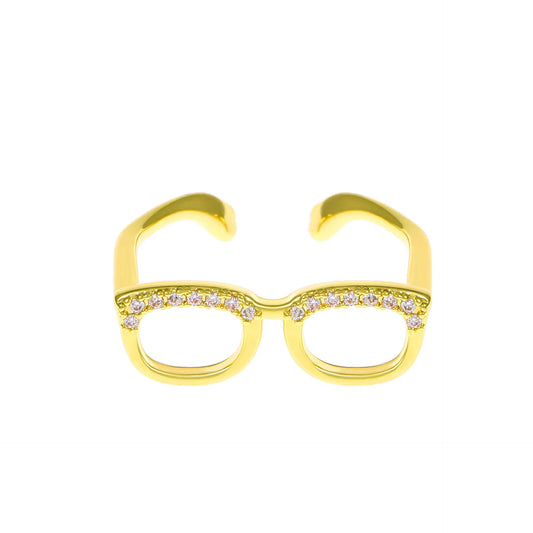 Aurora Twist Crystal Statement Ring Hunan Haoyi