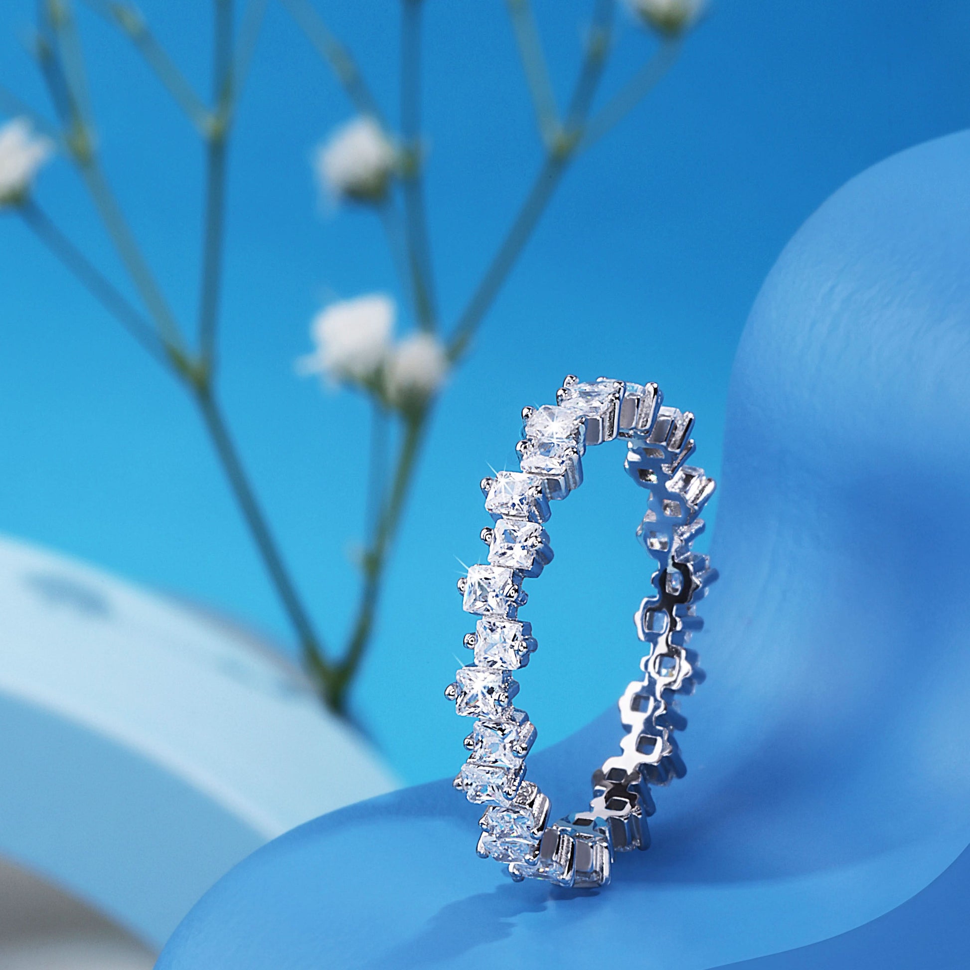 'Silver Infinity' Band Ring  925 Anti Tarnish Jewellery