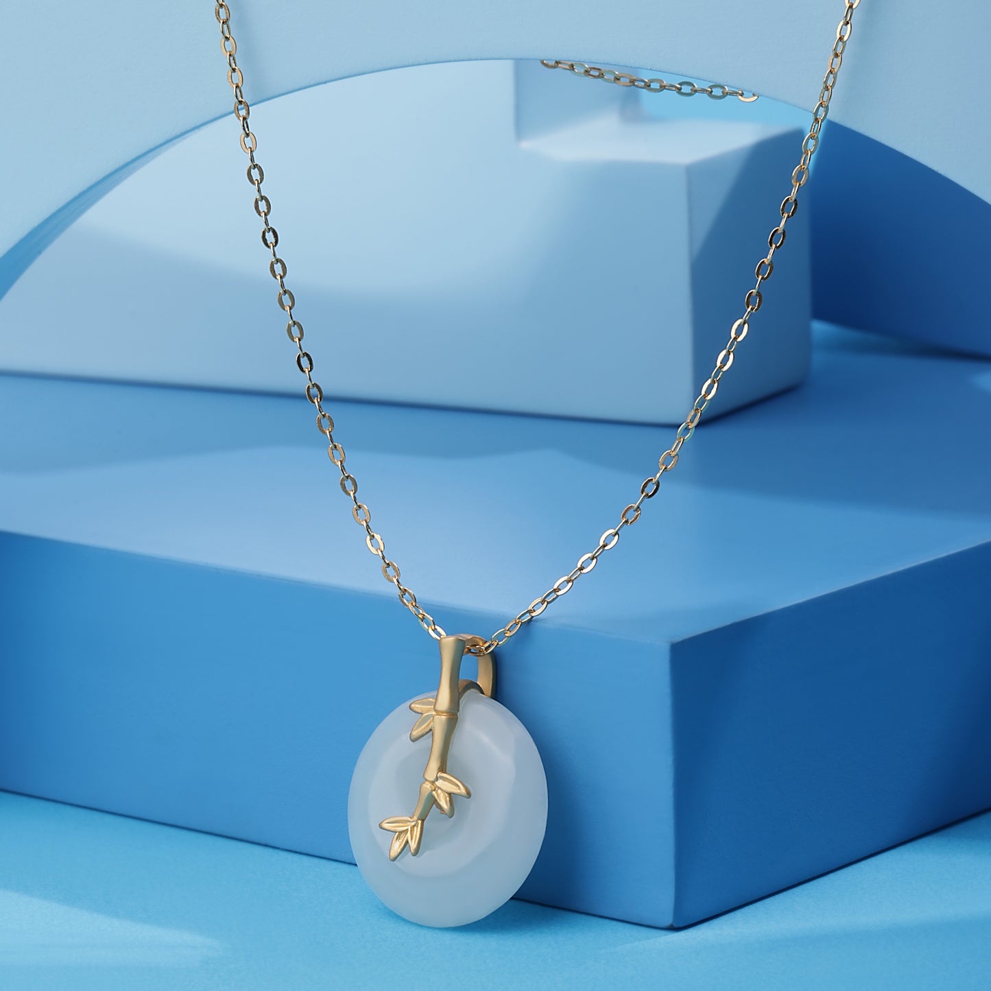 'Elysian Orb' Gold Pendant