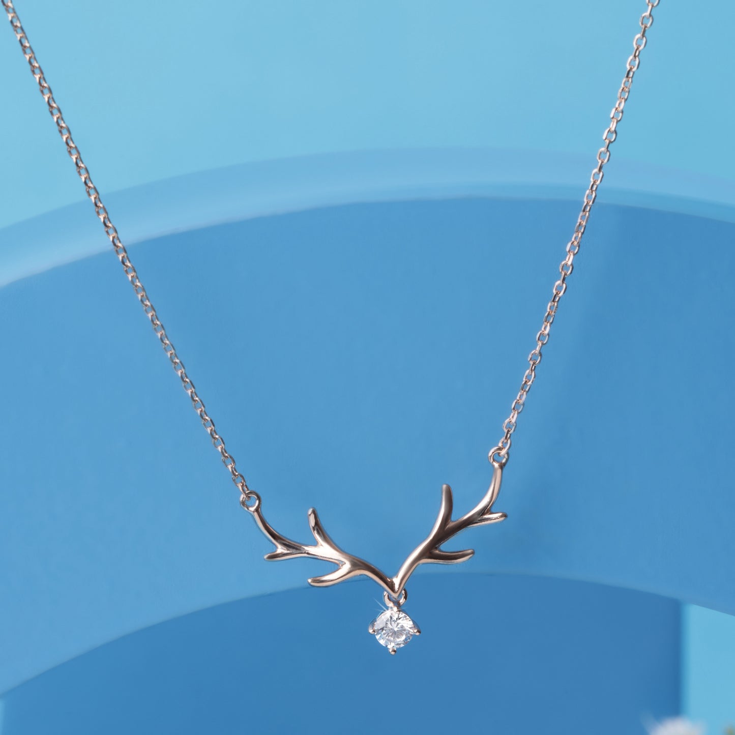 'Wild Rose Buck' Pendant