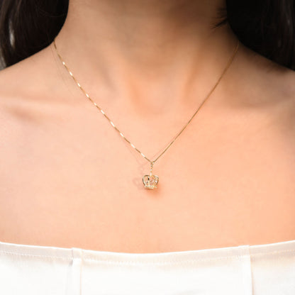 Gold Plated You are my Queen Pendant