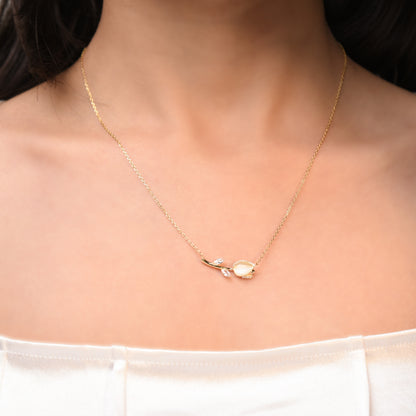 'Spring's Promise' Gold Plated Pendant