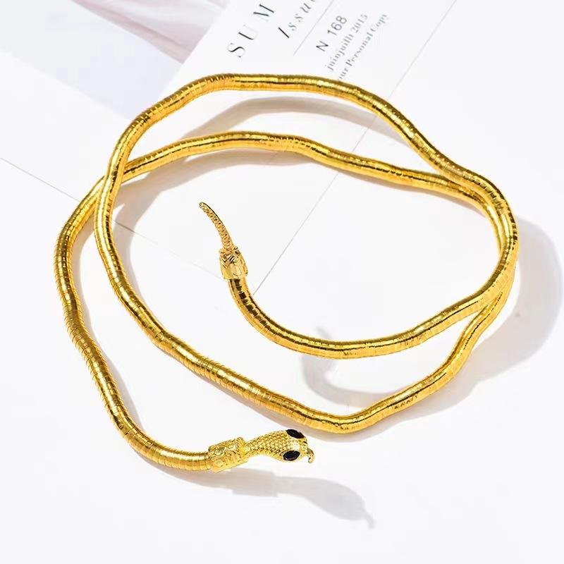 Gold Snake Chain Necklace Hunan Haoyi Gift Co., Ltd.