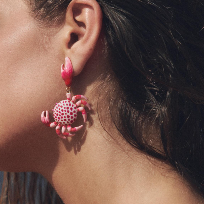 Cute Crab Drop Earrings for Women Yiwu Welwish Jewelry Co., Ltd