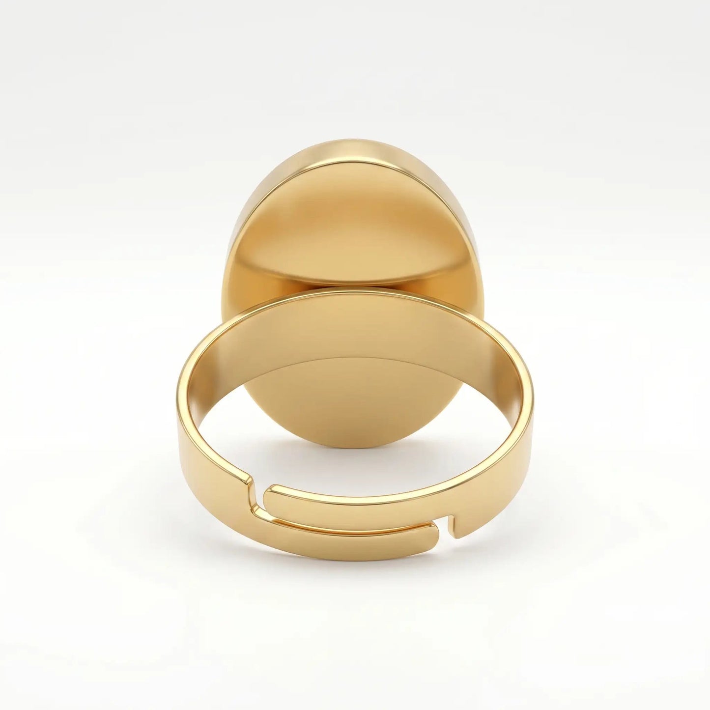 Gold Ring with Watch face & Black Dial Hunan Haoyi