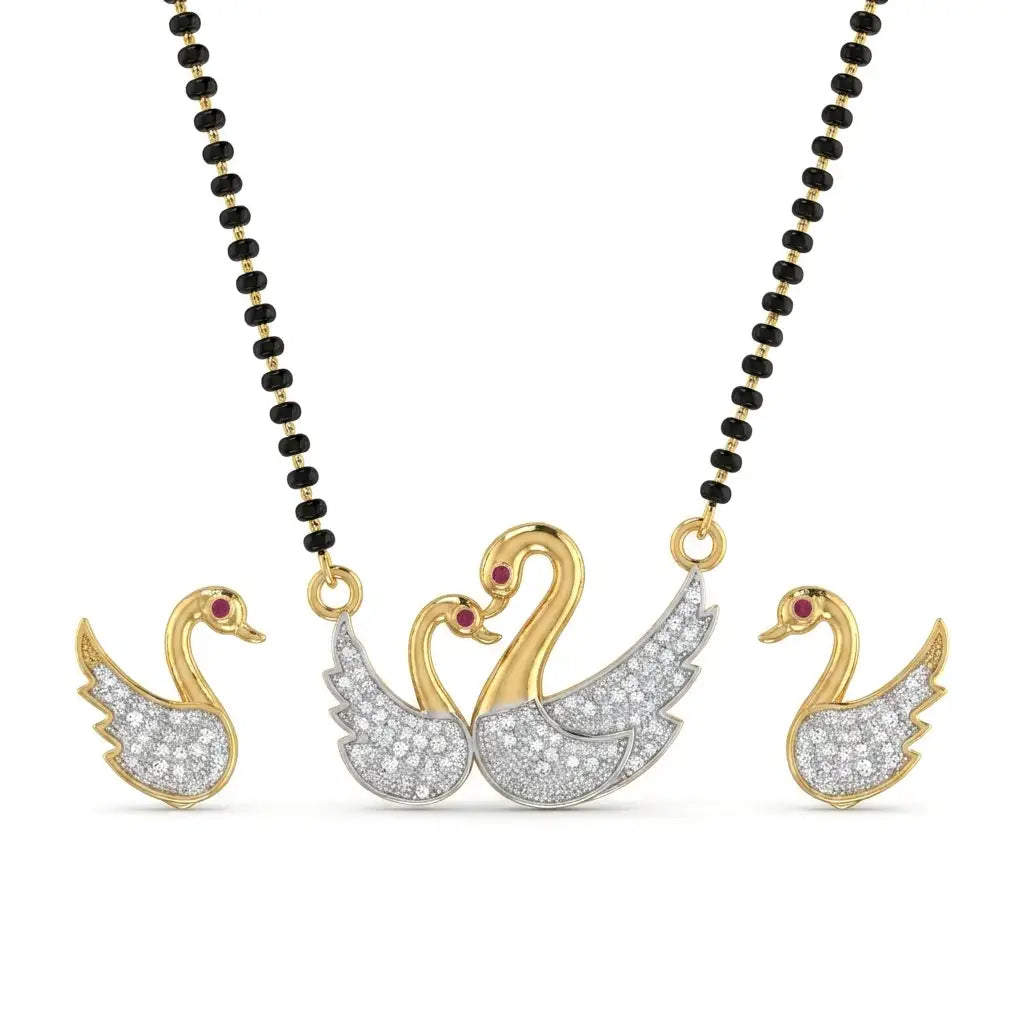 Bhavya Mangalsutra sunhari jewels