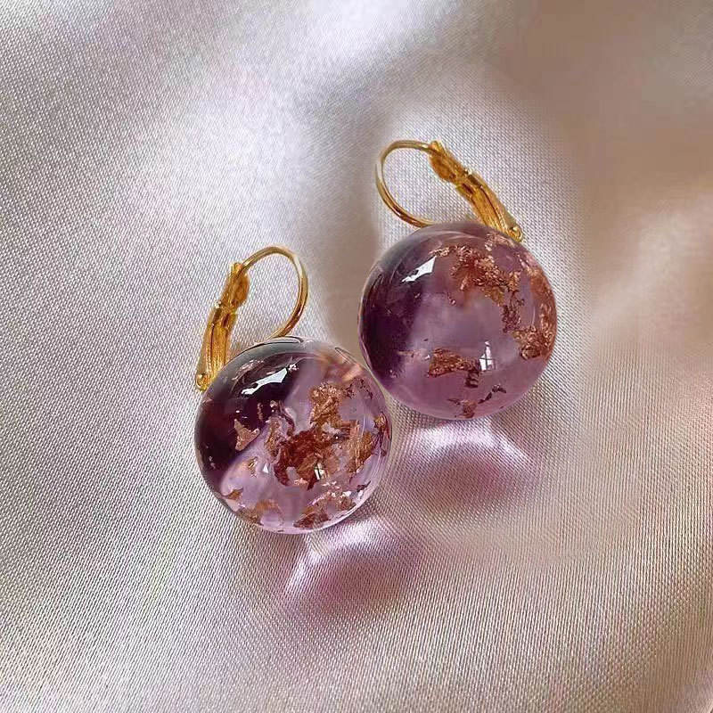 Purple Fantasy Crystal Ear Cuff for Women Yiwu Baochai E-Commerce Firm