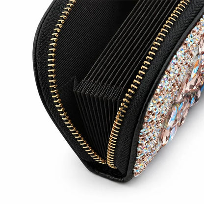 Lunaria Spark Mini Case – Luxury Crystal card holder