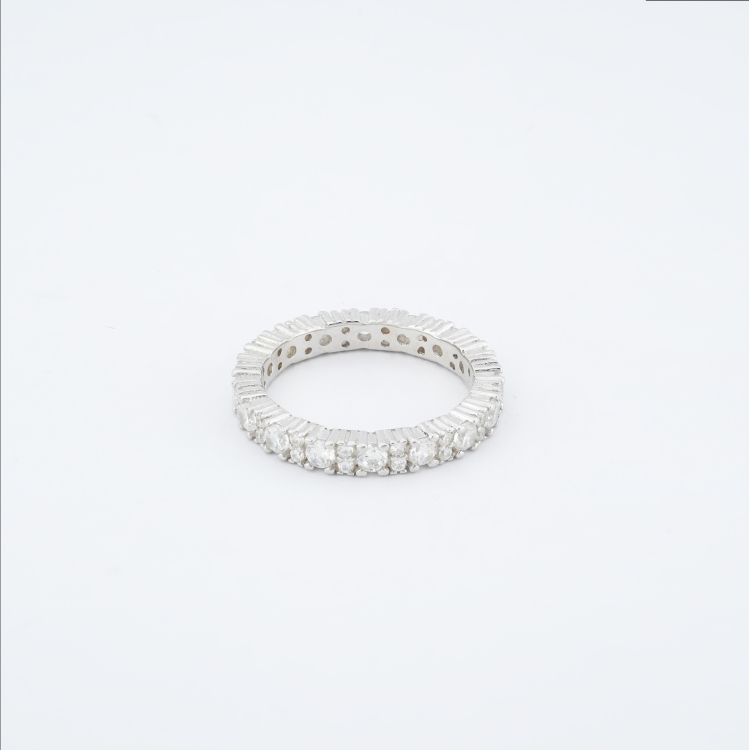 Silver Eternity Band