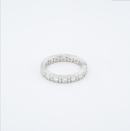 Silver Eternity Band